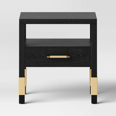 Corded Wood Accent Table - Threshold™ 3 Corded Wood Accent Table - Threshold™ - Image 3