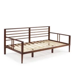 Mid Century Modern Solid Wood Spindle Daybed - Saracina Home -Homcom Store GUEST 03589d72 727c 4275 b0fa 7aa23312241d