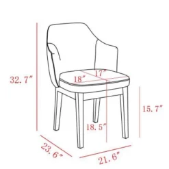 Kinston Curved Back Upholstered Dining Chair - Threshold™ 11 Kinston Curved Back Upholstered Dining Chair - Threshold™ -Homcom Store GUEST 04c47342 90c1 4c6b 937d 99e62b2ec17f