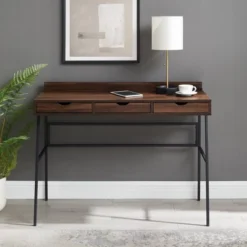 3 Drawer Angled Writing Desk With Cord Management Slots - Saracina Home 10 3 Drawer Angled Writing Desk With Cord Management Slots - Saracina Home -Homcom Store GUEST 06bb3358 af42 4279 a7be 5dd6778051e1