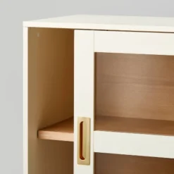 Promontory Sliding Glass TV Stand - Threshold™ Designed With Studio McGee -Homcom Store GUEST 0a52b1e4 773b 4988 9e4c 43fbf31bcba8