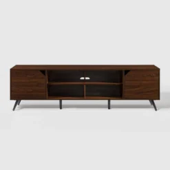 Mid-Century Modern Wide Storage TV Stand For TVs Up To 80" - Saracina Home 19 Mid-Century Modern Wide Storage TV Stand For TVs Up To 80" - Saracina Home -Homcom Store GUEST 0ac18457 8659 4abe abd2 9fbc1028fce8