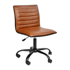 Emma And Oliver Low Back Designer Armless Ribbed Swivel Task Office Chair 36 Emma And Oliver Low Back Designer Armless Ribbed Swivel Task Office Chair -Homcom Store GUEST 0f1228f7 3c23 4f24 aa18 7a856a5b77b7