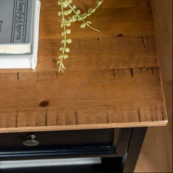 Set Of 2 Farmhouse Single Drawer V Frame Nightstands - Saracina Home -Homcom Store GUEST 11fc86f8 8dff 46e9 a91b 9654d2a38dbc