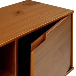 Solid Wood Mid-Century Modern TV Stand For TVs Up To 80" - Saracina Home 30 Solid Wood Mid-Century Modern TV Stand For TVs Up To 80" - Saracina Home -Homcom Store GUEST 1230d599 1ffc 49f5 88b2 9c14434896a7