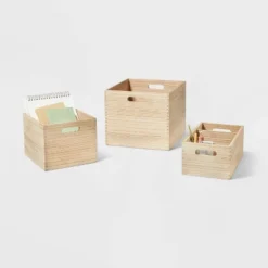 3 Compartment Light Wood Crate Natural - Brightroom™ 5 3 Compartment Light Wood Crate Natural - Brightroom™ -Homcom Store GUEST 1433e760 ccd4 4d74 8b8b fdcc848f7469