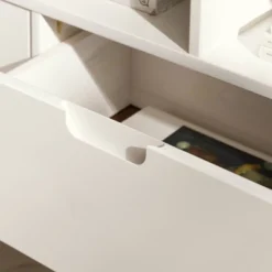 Cara Mid-Century Modern 3 Drawer Corner TV Stand For TVs Up To 58" - Saracina Home 29 Cara Mid-Century Modern 3 Drawer Corner TV Stand For TVs Up To 58" - Saracina Home -Homcom Store GUEST 16e201fb 9ccb 410b bf1e 5d35f27bed39