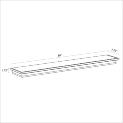 Traditional Wall Shelf White - Threshold™ 7 Traditional Wall Shelf White - Threshold™ -Homcom Store GUEST 1800e01f f3e4 4fad 9a88 96999268b9a0