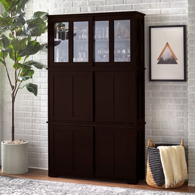 Pacific Stackable Sliding Glass Doors Cabinet - Buylateral 4 Pacific Stackable Sliding Glass Doors Cabinet - Buylateral - Image 4