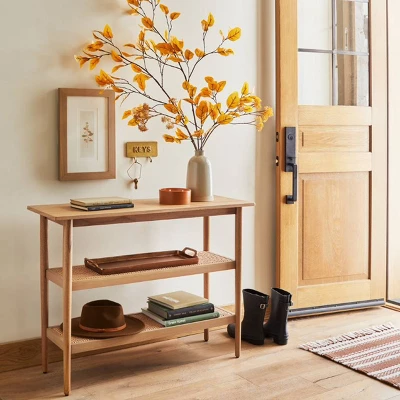 Wood & Cane Console Table - Hearth & Hand™ With Magnolia 8 Wood & Cane Console Table - Hearth & Hand™ With Magnolia - Image 8