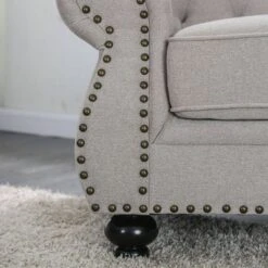 Irving Tufted Loveseat Light Gray - HOMES: Inside + Out -Homcom Store GUEST 1ac13a88 bd39 412c 9a77 6a1ab62b6709