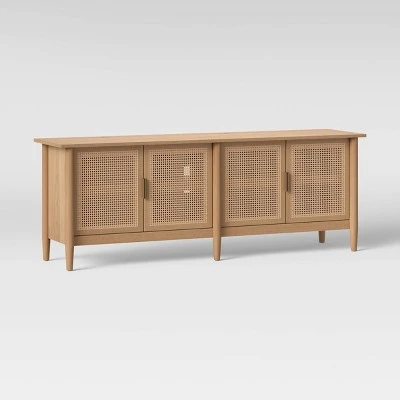 Wood & Cane Media Console - Hearth & Hand™ With Magnolia 9 Wood & Cane Media Console - Hearth & Hand™ With Magnolia - Image 9