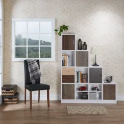 61.5" Hirsch Contemporary Bookcase White - HOMES: Inside + Out -Homcom Store GUEST 1d800360 1ba2 4a86 877a 03bfc4af6d1a