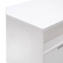 Cara Mid-Century Modern 3 Drawer Corner TV Stand For TVs Up To 58" - Saracina Home 24 Cara Mid-Century Modern 3 Drawer Corner TV Stand For TVs Up To 58" - Saracina Home -Homcom Store GUEST 1db165e7 1371 42c2 8c66 4783766233cd