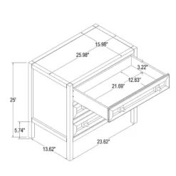 Springville 3 Drawer Nightstand White - Threshold™ Designed With Studio McGee 11 Springville 3 Drawer Nightstand White - Threshold™ Designed With Studio McGee -Homcom Store GUEST 1f01fd2b a8bf 4ec8 a99b d1d0f20bd4fd