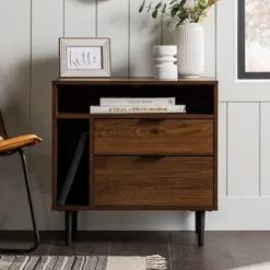 Rockwell Modern Storage Nightstand - Saracina Home 23 Rockwell Modern Storage Nightstand - Saracina Home -Homcom Store GUEST 1f3fc2b2 ae5c 4ffa 8299 3f45a89116eb