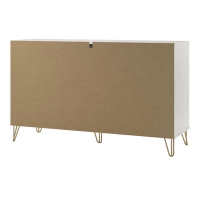 6 Drawer Finley Dresser White - Novogratz 9 6 Drawer Finley Dresser White - Novogratz - Image 9