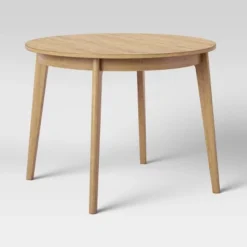 40" Astrid Mid-Century Round Dining Table With Fixed Top - Threshold™ -Homcom Store GUEST 20e2885f ad9b 4040 98de b795f13916a4