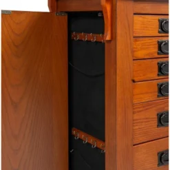 Delia Jewelry Armoire Brown - Powell Company 23 Delia Jewelry Armoire Brown - Powell Company -Homcom Store GUEST 2245716a fa42 47af 9bbe f7ab634fcde4