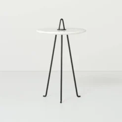 Marble Top Accent Table - Hearth & Hand™ With Magnolia -Homcom Store GUEST 263df427 b711 41e6 b0ed bcec27f13f21