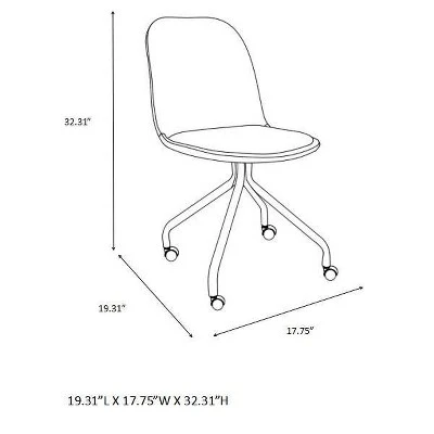 Rolling Kids' Desk Chair - Pillowfort™ 9 Rolling Kids' Desk Chair - Pillowfort™ - Image 9
