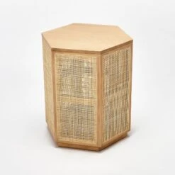 Lomita Rattan Accent Table Natural - Threshold™ Designed With Studio McGee -Homcom Store GUEST 27815fad d8ad 4f13 8215 939a58baf0a2
