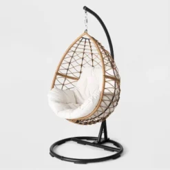 Britanna Patio Hanging Egg Chair - Natural - Opalhouse™ 6 Britanna Patio Hanging Egg Chair - Natural - Opalhouse™ -Homcom Store GUEST 27f4a642 19da 4202 9317 b38e538d437f
