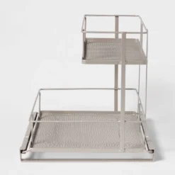 2 Tier Slide Out Under Vanity - Brightroom™ -Homcom Store GUEST 28829bb5 b5bb 45c1 b2b9 6263072a8b43