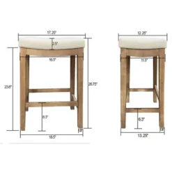 Candor Wood And Upholstered Saddle Counter Height Barstool - Threshold™ 13 Candor Wood And Upholstered Saddle Counter Height Barstool - Threshold™ -Homcom Store GUEST 2a74c72d c53e 400e 8fe7 34a2520b271c