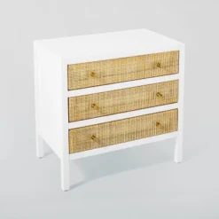 Springville 3 Drawer Nightstand White - Threshold™ Designed With Studio McGee 8 Springville 3 Drawer Nightstand White - Threshold™ Designed With Studio McGee -Homcom Store GUEST 2aec47cc d72c 4c7b bf64 e9ab76b448eb