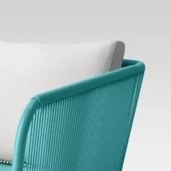 Fisher 2pk Patio Club Chairs -Blue-Green - Project 62™ -Homcom Store GUEST 2e67df34 b968 49e4 8c19 15d842d289cd