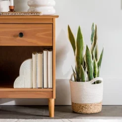 Stiva Classic Mid-Century Modern 1 Drawer Nightstand - Saracina Home -Homcom Store GUEST 30068fc4 1476 4fc8 b01a e30979a589c0