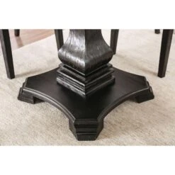 Buckley Round Dining Table White/Black - HOMES: Inside + Out -Homcom Store GUEST 3059dafa 2202 408f be96 050eeec8d055