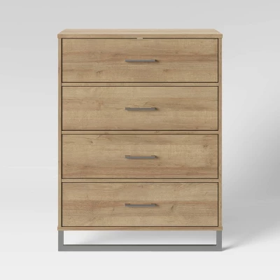 Mixed Material 4 Drawer Dresser - Room Essentials™ 7 Mixed Material 4 Drawer Dresser - Room Essentials™ - Image 7