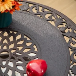 Captiva Designs 3pc Cast Aluminum Outdoor Patio Dining Set With Bar Stools Brown 19 Captiva Designs 3pc Cast Aluminum Outdoor Patio Dining Set With Bar Stools Brown -Homcom Store GUEST 31cdcc2a 61da 42b0 a4a4 b413e02c6bea