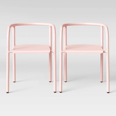 Set Of 2 Kids' Metal Activity Chairs - Pillowfort™ 8 Set Of 2 Kids' Metal Activity Chairs - Pillowfort™ - Image 8