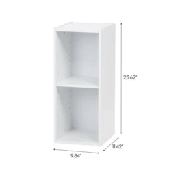 IRIS USA 2 Tire Space Saving Cube Organizer With Height Adjustable Shelf -Homcom Store GUEST 3562eaa2 435b 47f0 84f7 294bf22cd85d