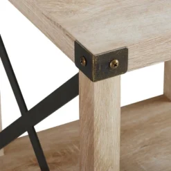 Set Of 2 Sophie Rustic Farmhouse X Frame Side Tables - Saracina Home 13 Set Of 2 Sophie Rustic Farmhouse X Frame Side Tables - Saracina Home -Homcom Store GUEST 384841a6 6457 4b3c 8b28 0bfc3c51f790