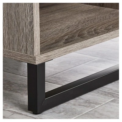 Mixed Material Nightstand - Room Essentials™ 4 Mixed Material Nightstand - Room Essentials™ - Image 4