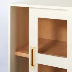 32" Promontory Sliding Glass 2 Door Cabinet - Threshold™ Designed With Studio McGee 18 32" Promontory Sliding Glass 2 Door Cabinet - Threshold™ Designed With Studio McGee -Homcom Store GUEST 398e0eec bec3 45c1 95e7 a8239c467b48