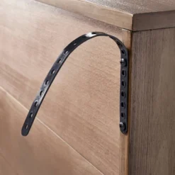 Brandeis Woven TV Stand For TVs Up To 60" Brown - Threshold™ Designed With Studio McGee -Homcom Store GUEST 3a82c0e5 0b38 4587 894b 8828e2d43d11