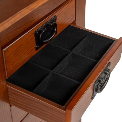 Delia Jewelry Armoire Brown - Powell Company 12 Delia Jewelry Armoire Brown - Powell Company - Image 12