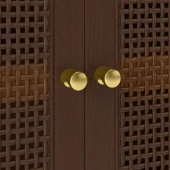 Woven Arched Wood Cabinet - Threshold™ -Homcom Store GUEST 3b0a1f7d 745e 4f50 8b18 94386aca5429