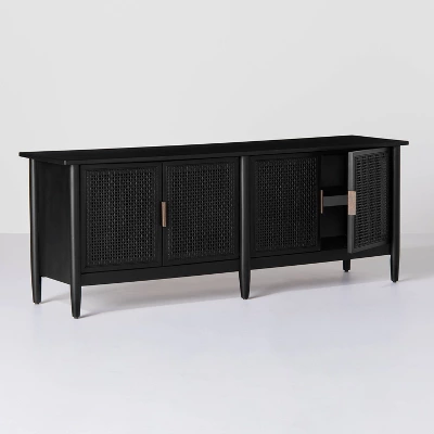Wood & Cane Media Console - Hearth & Hand™ With Magnolia 3 Wood & Cane Media Console - Hearth & Hand™ With Magnolia - Image 3