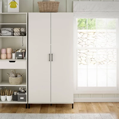 36" Vario 2 Door Wide Storage Cabinet White - Room & Joy 1 36" Vario 2 Door Wide Storage Cabinet White - Room & Joy
