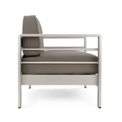 Cape Coral 5pc Aluminum And MGO Seating Set With Fire Table Khaki/Light Gray - Christopher Knight Home 20 Cape Coral 5pc Aluminum And MGO Seating Set With Fire Table Khaki/Light Gray - Christopher Knight Home -Homcom Store GUEST 3f26308f ce82 4388 8a47 2f7cc6463634