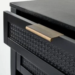 East Bluff 2 Drawers Woven Accent Table Black - Threshold™ Designed With Studio McGee 11 East Bluff 2 Drawers Woven Accent Table Black - Threshold™ Designed With Studio McGee -Homcom Store GUEST 42e77654 e6d8 43bd 9f8b 688c84d09d27