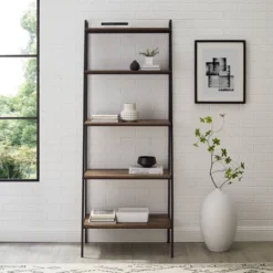 72" Open Storage Ladder Bookshelf - Saracina Home 11 72" Open Storage Ladder Bookshelf - Saracina Home -Homcom Store GUEST 437777d7 14af 4d29 8fd2 c573cc79556c