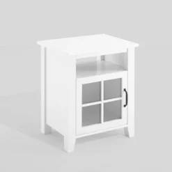 Transitional Classic Windowpane Storage Side Table - Saracina Home 21 Transitional Classic Windowpane Storage Side Table - Saracina Home -Homcom Store GUEST 4469cf83 cd93 4faf 9e56 10d6ff377ccb