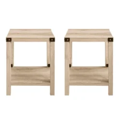 Set Of 2 Sophie Rustic Farmhouse X Frame Side Tables - Saracina Home 21 Set Of 2 Sophie Rustic Farmhouse X Frame Side Tables - Saracina Home -Homcom Store GUEST 44f79b6e 19f0 4b8d a95b e597d82b26b9